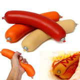 Big Stress Sausage Antifrost Toys Frankfurter Hot Dog Stress Reliever