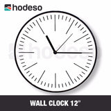 12" Classic Wall Clock- Vary