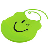 Waterproof Silicone Bib with Spillage Pocket (Design may vary)