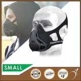 Training Mask Breathing Resistance Elevation Cardio & Endurance Mask For Fitness Training Medium 155 lbs - 220 lbs