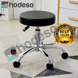 HODESO Simple Style Height Adjustable Minimalist Bar Stool Leather Chair anti-static for home,office