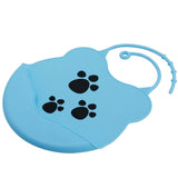 Waterproof Silicone Bib with Spillage Pocket (Design may vary)