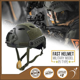 Quality Lightweight Helmet FAST MH Tactical Helmet Tactical Paintball Outdoor CS SWAT Protect Riding Equipment