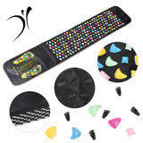 35x160cm Reflexology Stone Foot Acupressure Massage Mat Pain Relief Feet Walk Massager Walk Stone Foot Massage Mat Pad Foot Spa Massager