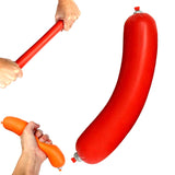 Big Stress Sausage Antifrost Toys Frankfurter Hot Dog Stress Reliever