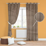 Hodeso 1pc 255 cm x 143cm Luxury Curtain Blackout Hotel Cafe Living Room Bedroom