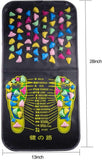 35x70cm Foot Health Massager Pain Relief Korean Japanese Acupressure Cobblestone Reflexology Walk Stone Foot Massage Mat Pad