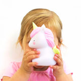 Hodeso Unicorn Night Light Mini LED Mood Night Lamp Children Baby Cartoon Toy Mini Unicorn Collectible