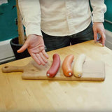 Big Stress Sausage Antifrost Toys Frankfurter Hot Dog Stress Reliever