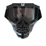 Motorcycle Goggles Removable Mask Helmet