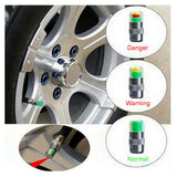 Bike Motors Auto Car Tyre Pressure Air Alert Tire Valve Cap