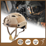 Quality Lightweight Helmet FAST MH Tactical Helmet Tactical Paintball Outdoor CS SWAT Protect Riding Equipment