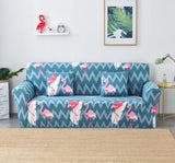 Printed Sofa Cover Slipcovers for 2 Seater