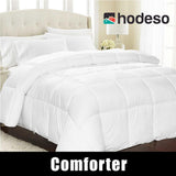 Home Bedding Fiber Fill Comforter Blanket White Quilt Duvet Insert Twin/Queen/King