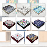 4 in 1 Celebrity Bible Verse Quote Fleece Throw Bed Pillow Blanket (Multicolor)