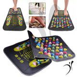 35x70cm Foot Health Massager Pain Relief Korean Japanese Acupressure Cobblestone Reflexology Walk Stone Foot Massage Mat Pad