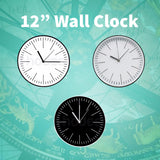 12" Classic Wall Clock- Vary