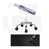 HODESO Simple Style Height Adjustable Minimalist Bar Stool Leather Chair anti-static for home,office