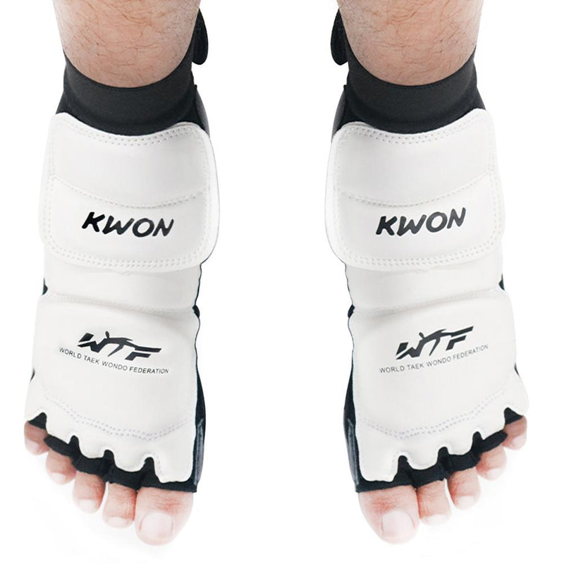 Taekwondo Feet Protector WTF Approved Protector Kwon MMA Karate Foot Pads Sparring Gear Pair