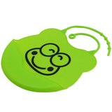 Waterproof Silicone Bib with Spillage Pocket (Design may vary)
