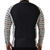 XXL Tesla Men's Thermal Compression Rash Guard Long Sleeve Top