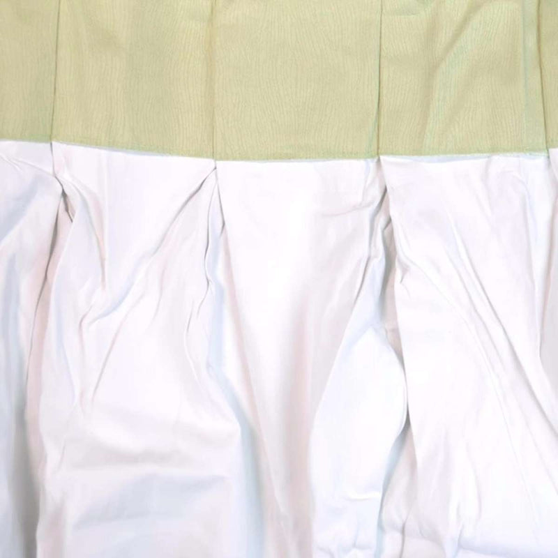 Elysian Luxury Urban Pinch Pleat Curtains Two Panel Jacquard Blockout Fabric (Sage)