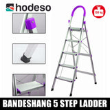 Bandeshang Aluminum Multi-Purpose Step Ladder (5 Steps)