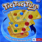 HAPPY KIDS Tic Tac Turn Fun and Learning Board Game