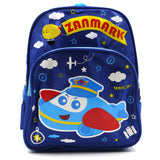 Happy Kids Unisex Kids Backpack (Helicopter Design)